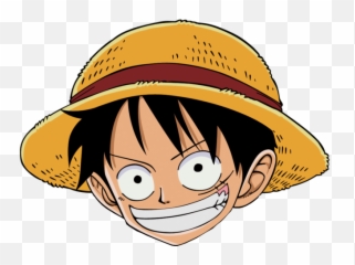 Kepala Luffy One Piece Png Image - Head