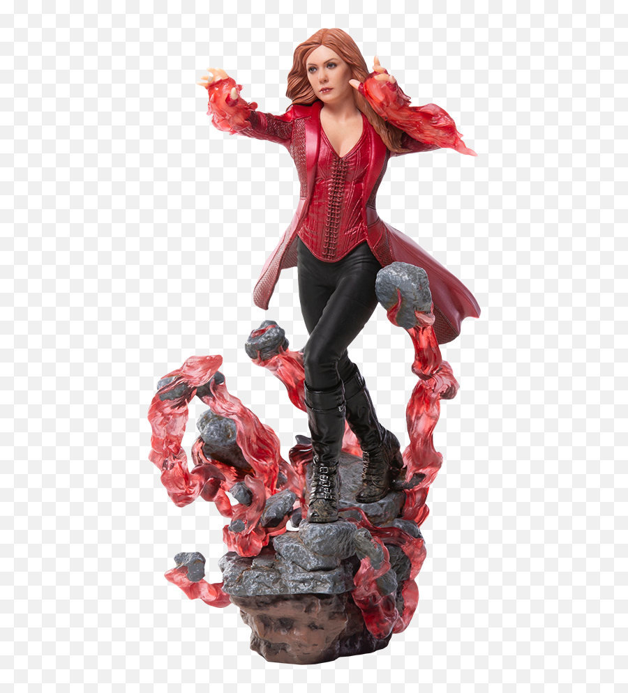Scarlet Witch Statue - Scarlet Witch Figure Png,Scarlet Witch Transparent