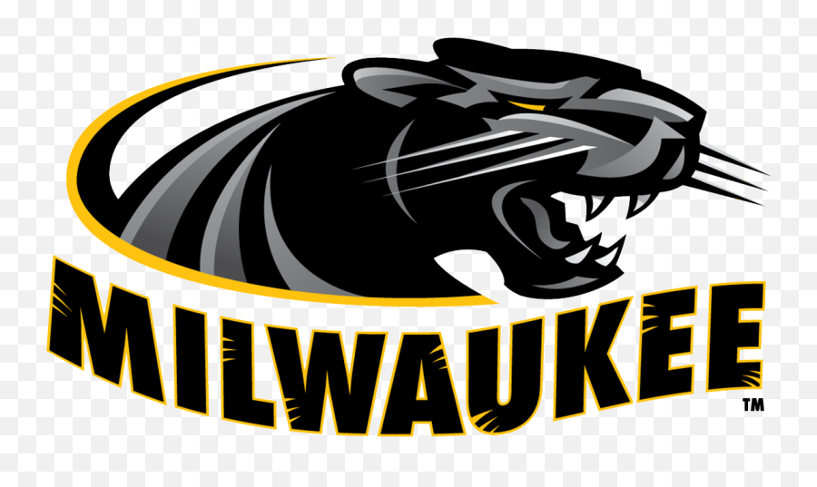 Wisconsin - Milwaukee Panthers Logo Evolution History And Mascot University Of Wisconsin Milwaukee Png,Panthers Logo Png