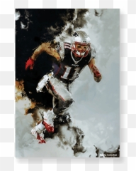 Download Hd Julian Edelman - New England Patriots Snow Png,Patriots Png