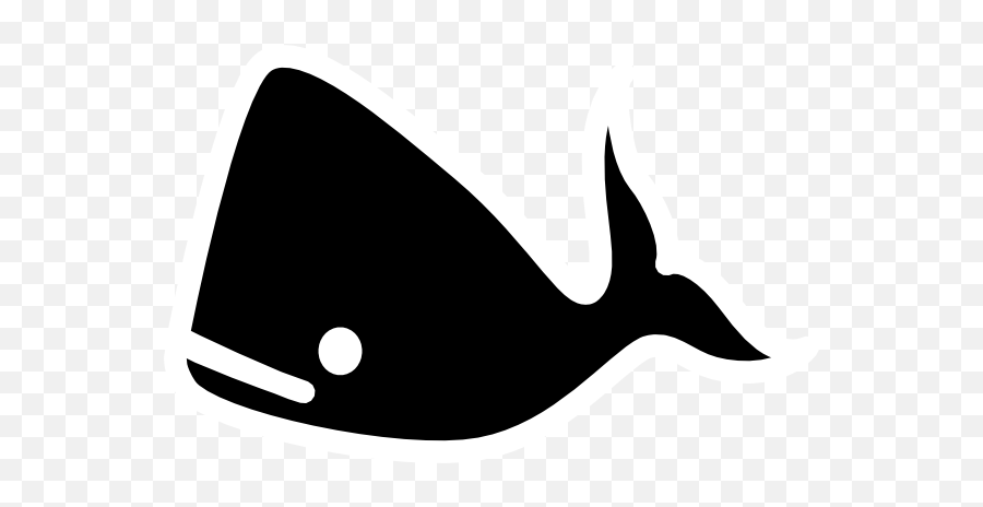Blue Whale Clip Art Clipart - Whale Clipart Black Png,Whale Clipart Png