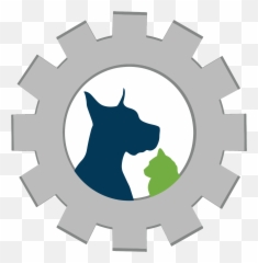 The Pet Mechanic Philadelphia Vet And Animal Hospital - Color Gear Icon Png,Animal Logo