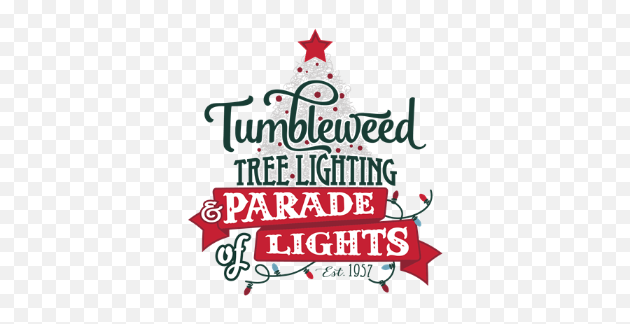 Tumbleweed Tree Lighting Ceremony City Of Chandler - Christmas Tree Lighting Logo Png,Tumbleweed Png