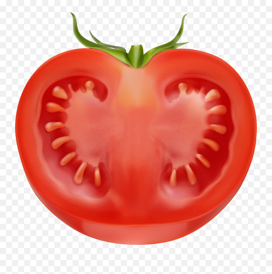 Tomato Clipart Png - Tomato Slice In Half,Tomato Png