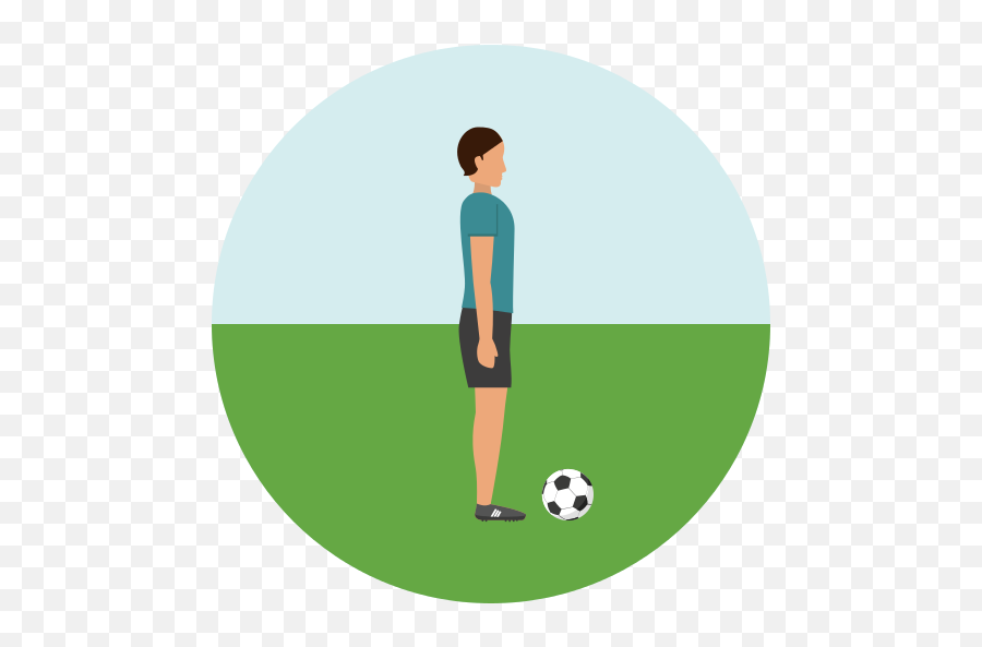 Soccer Icon Png - Kick American Football,Soccerball Png