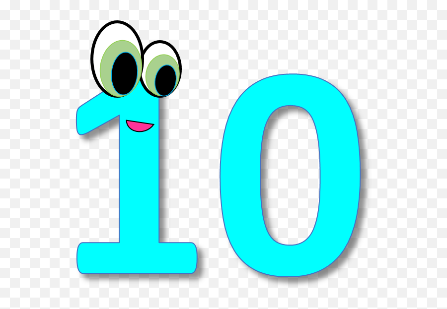 Number 10 Clipart - Ten Clipart Png Download Full Size Ten Clipart Png,Number 7 Png