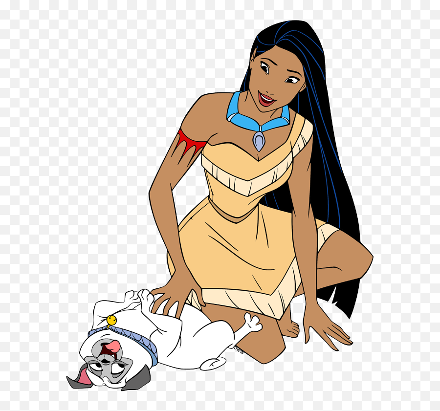 Pocahontas Friends And Family Clip Art Disney Galore - Cartoon Png,Pocahontas Png