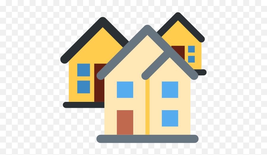 Houses Emoji Meaning With Pictures - Houses Emoji Png,House Emoji Png