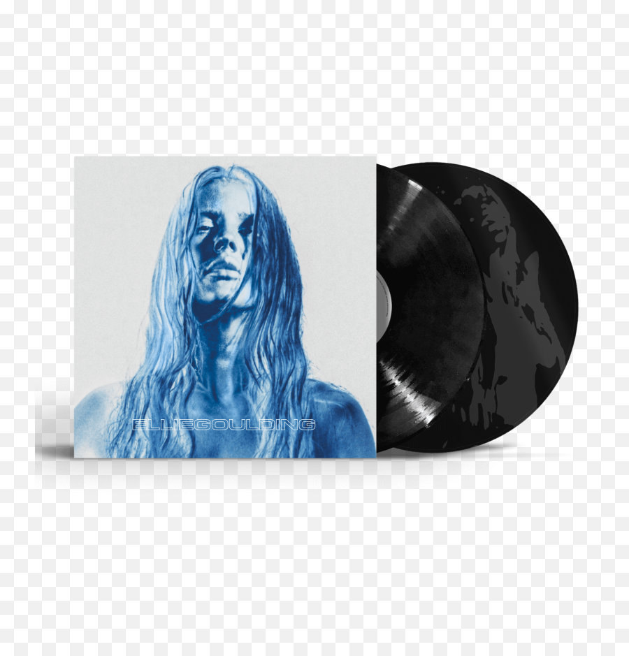Bravado - Brightest Blue Lp Signed Art Card Ellie Ellie Goulding Lauv Slow Grenade Png,Xxxtentacion Hair Png
