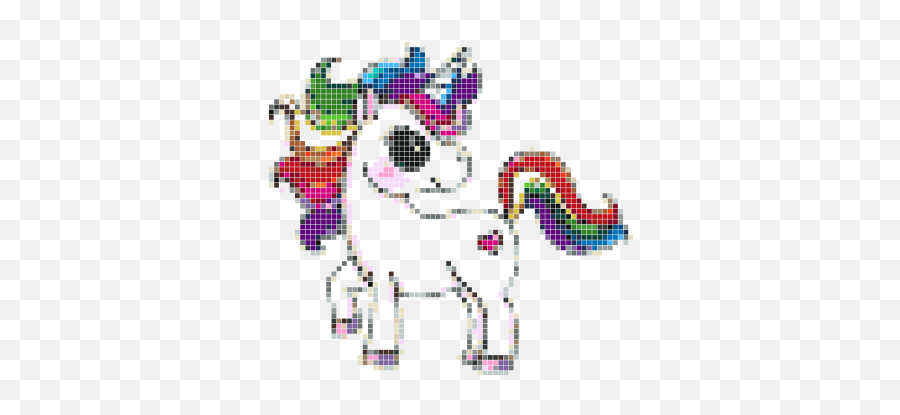 Unicorn Rainbow - Wall Decals Stickaz Cute How To Draw A Cake Unicorn Png,Cartoon Rainbow Png