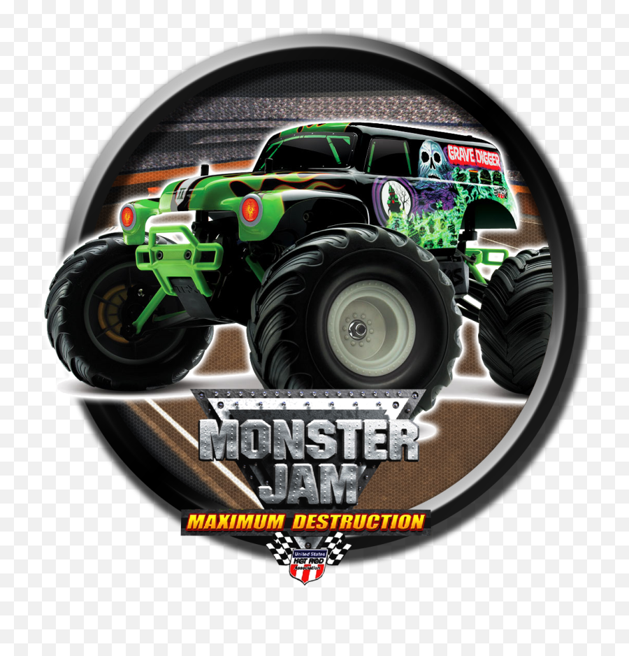 Monster Jam Maximum Destruction Europe - Lensdump Grave Digger Monster Truck Clipart Png,Monster Jam Png