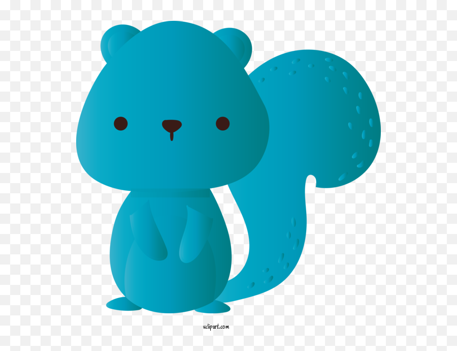 Animals Cartoon Bear Animal Figure For Squirrel - Squirrel Soft Png,Cartoon Bear Png