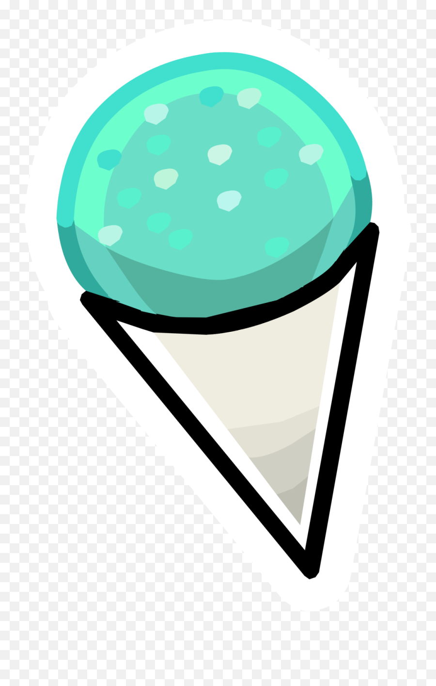 Snow Cone - Snowcone Pin Club Penguin Png,Snow Cone Png