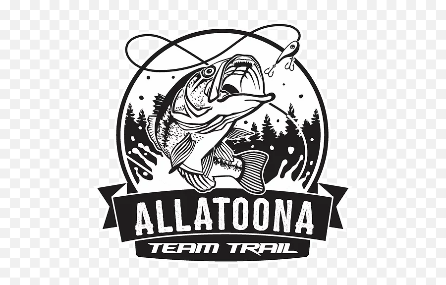 Bass Fishing Team Tournament Trail Allatoona - Bass Fishing Lake Graphic Png,Bass Fish Logo