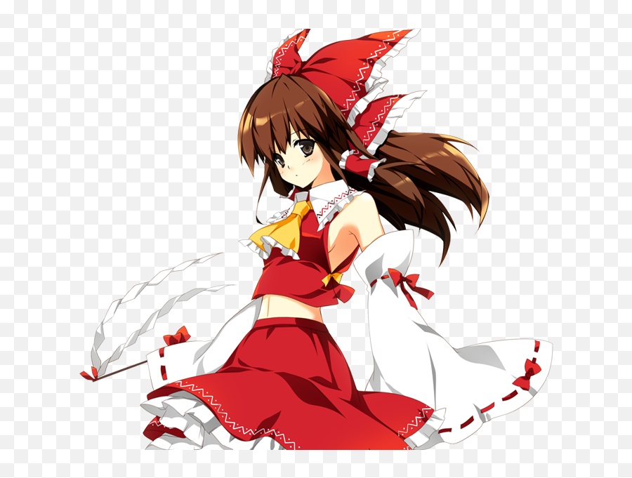 Reimu Hakurei From Touhou Project - Transparent Reimu Hakurei Png,Touhou Logo