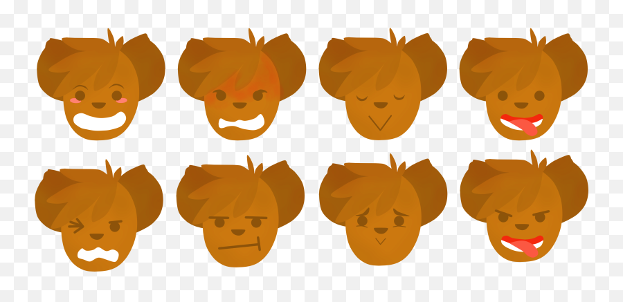 Chester Emojis By Ghostexe - Fur Affinity Dot Net Hair Design Png,Pumpkin Emoji Png