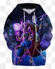Dragon Ball Super Beerus Whiz Kids Pullover Hoodie - Saiyan Hoodies png
