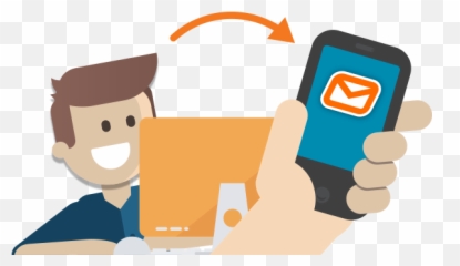 Schedule Sms Text Messages Bulksmscom - Phone Text Message Cartoon png