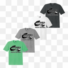 Columbia Youth Football Crew Tee - Short Sleeve png
