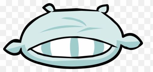 Clipart Sleeping Bag Pillow - Clipart Transparent Cartoon Pillows Png,Sleeping Bag Png