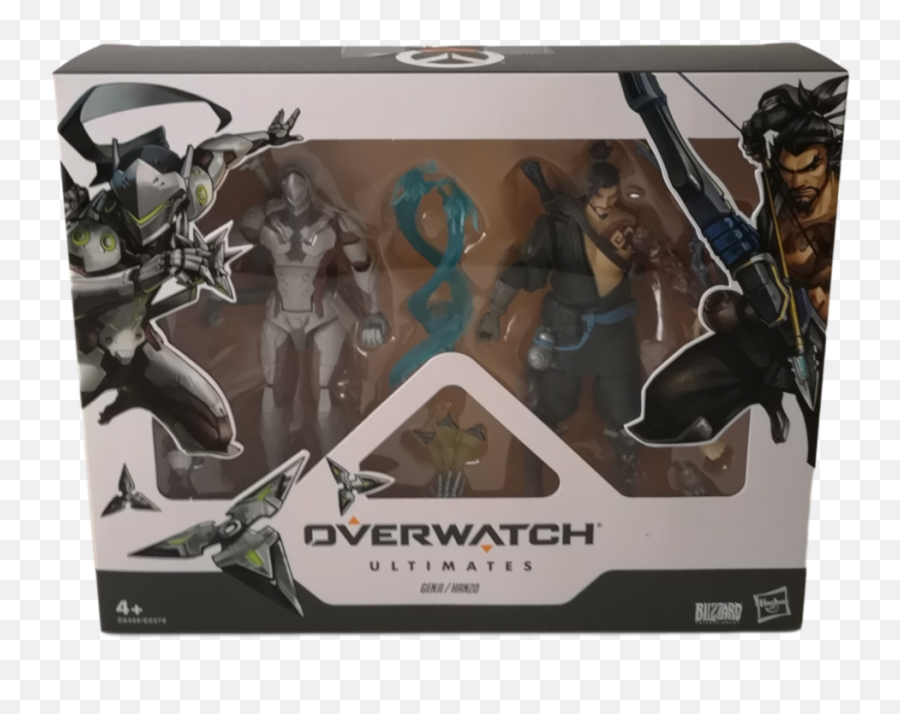 Overwatch Ultimates Dual Pack - Genji Hanzo 6 Figures Overwatch Action Figures Genji Png,Hanzo Png