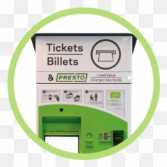 Types Of Machines Presto Trip Planning Go Transit - Toronto Presto Vending png