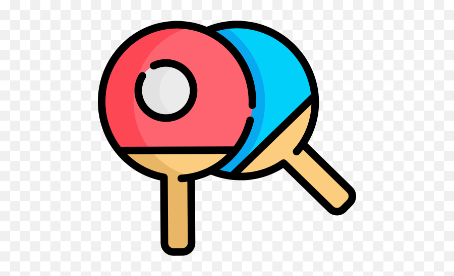 Ping Pong - Free Sports Icons Pingpong Icon Png,Ping Pong Paddle Icon