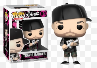 Blink 182 Travis Barker Funko Pop Vinyl - Blink 182 Funko Pop Png,Travis Touchdown Png