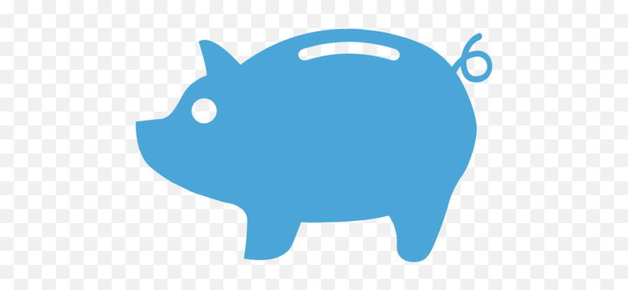 Easy To Download - Transparent Blue Piggie Bank Icon Png,Blue Piggy Bank Icon