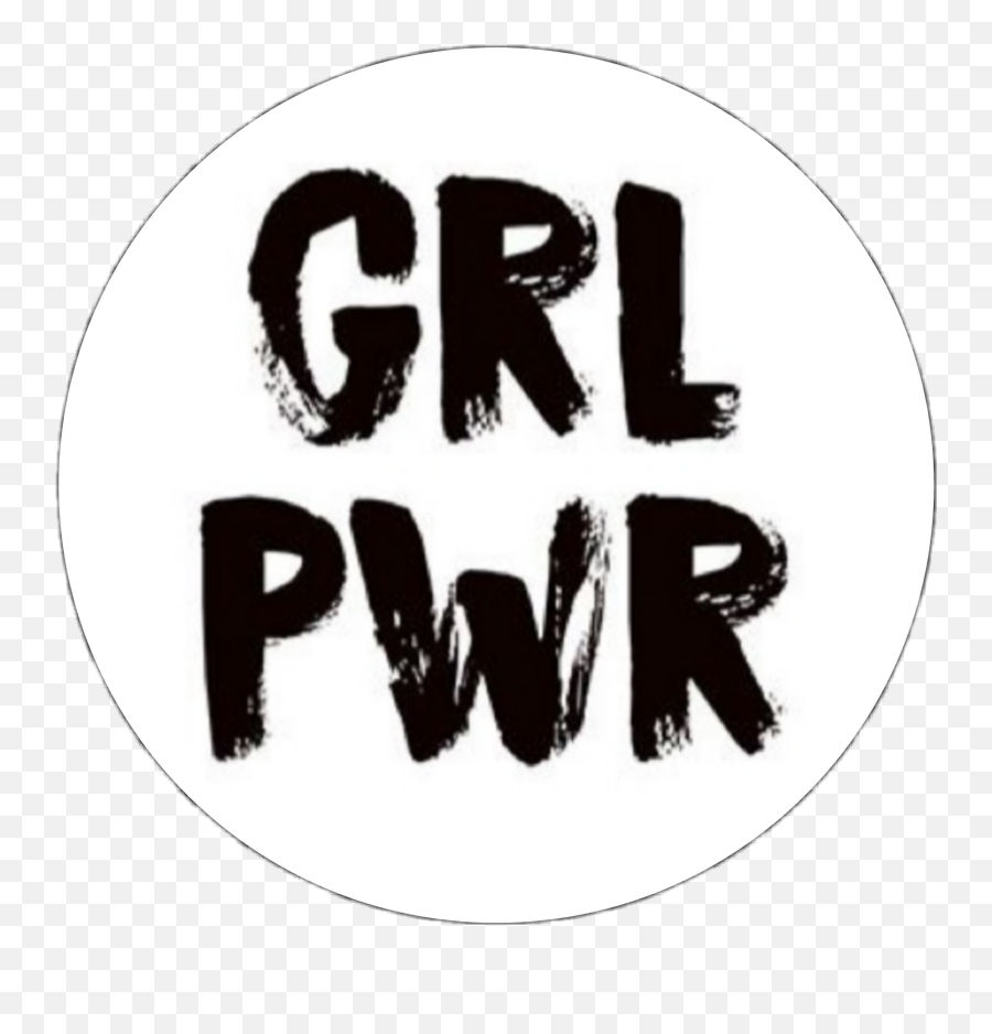 Icons Icon Grlpwr Girlpower Sticker - Dot Png,Girl Power Icon