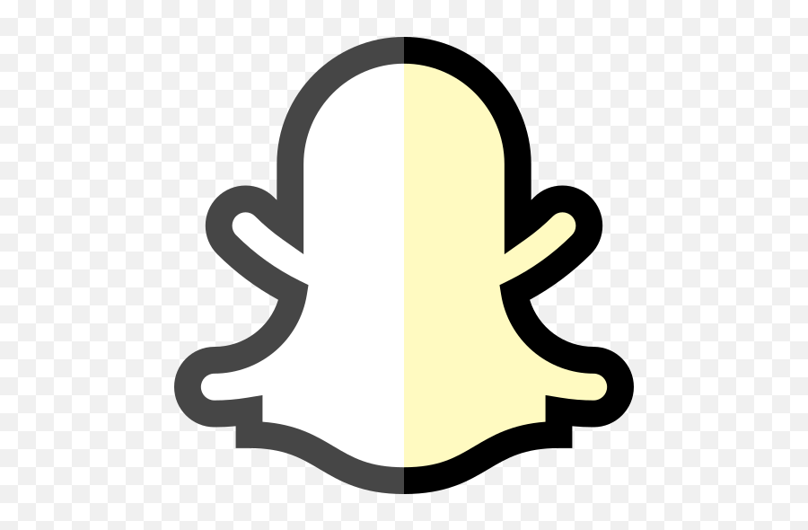 Snapchat - Free Social Media Icons Language Png,Snapchat App Icon Png