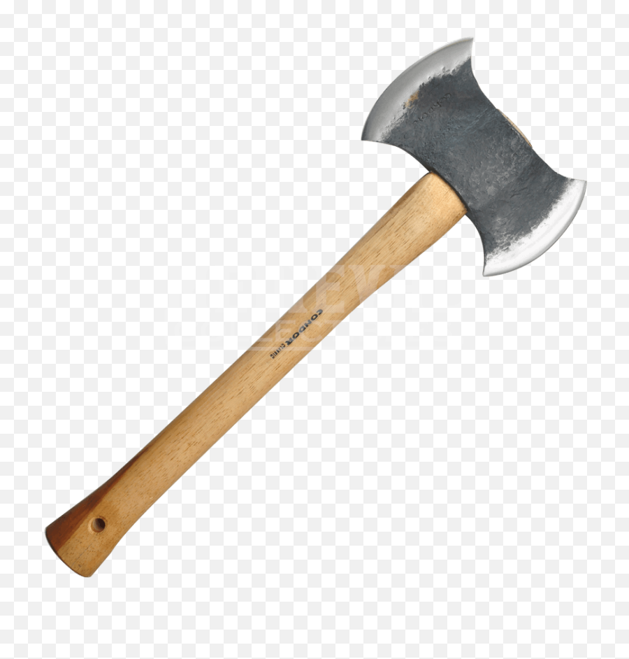 Drawn Axe Double Sided - Double Headed Axe Drawing Clipart Axe Png,Hatchet Png