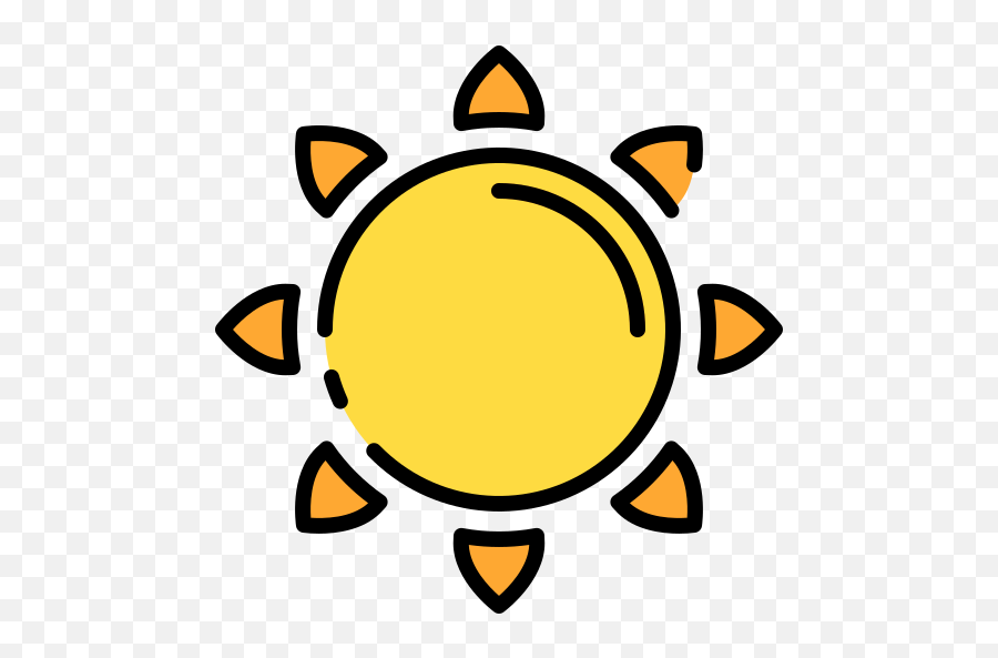 Sun Free Vector Icons Designed By Good Ware In 2020 - Sun Vector Outline Png,Sun Icon Vector Png