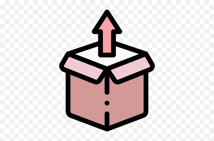 Open Box - Free Shipping And Delivery Icons Unbox Cartoon Png,Open Box Icon