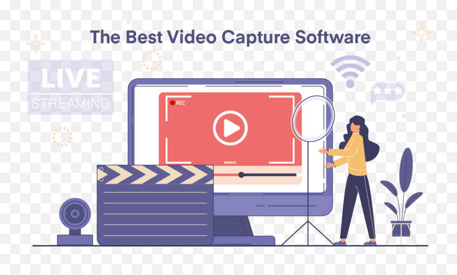 Best 8 Video Capture Software In 2022 For Any System - Video Png,Camtasia 9 Icon