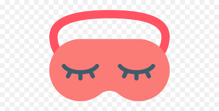 Sleep Mask - Free Wellness Icons Antifaz Para Dormir Dibujo Png,Sleep Face Icon