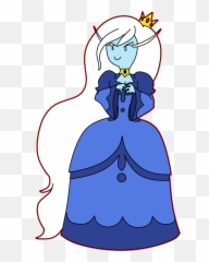 Ice Queen Adventure Time Princesses - Ice Queen Adventure Time Png,Adventure Time Transparent