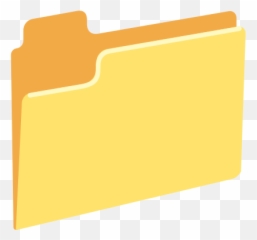 File Folder Emoji - Horizontal png