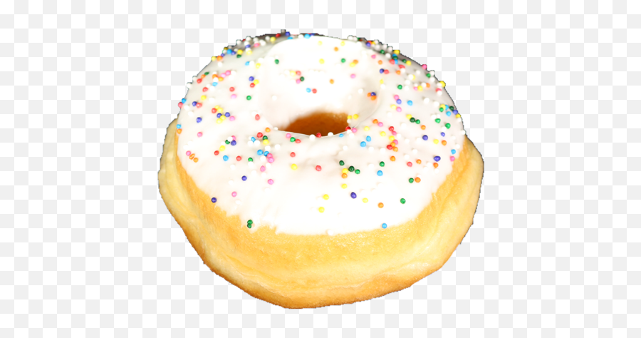 Your Food Pngs White - White Sprinkle Donut Png,Sprinkle Png