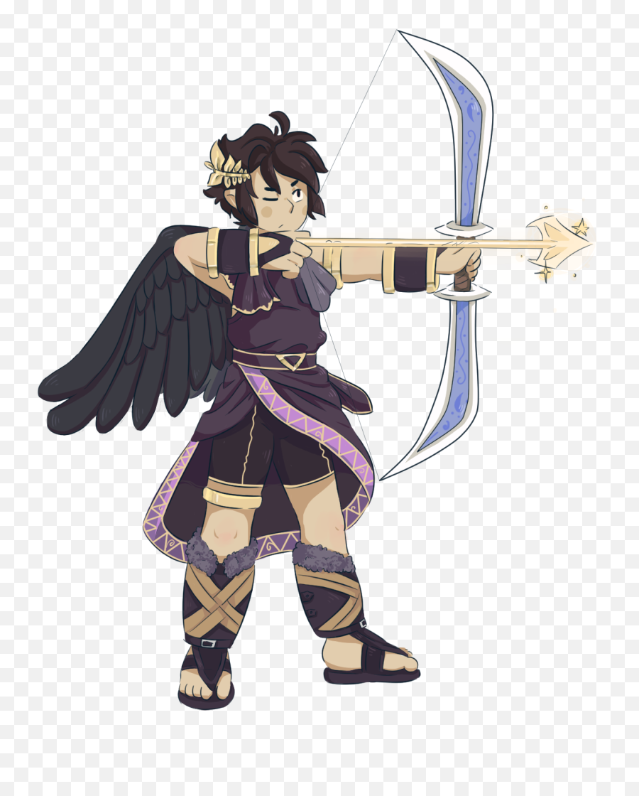 Art Collab Smashing Smash Bros Of Smashingness Mk - Fictional Character Png,Kid Icarus Icon