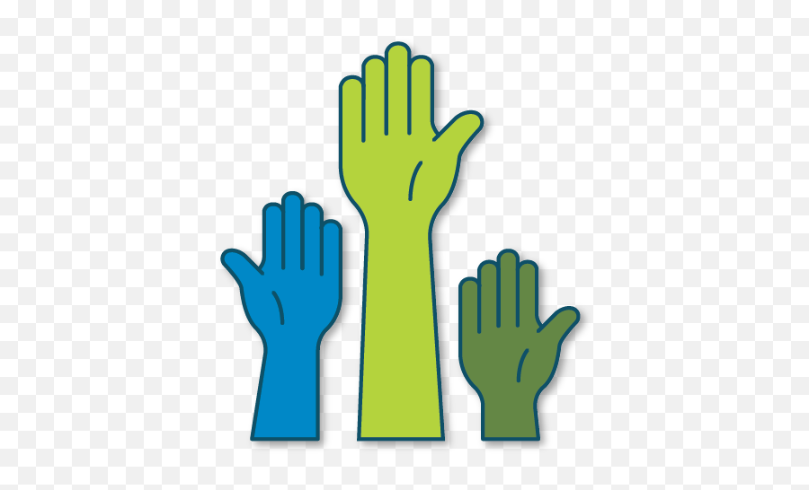 Download Hands Up Icon - Icon Full Size Png Image Pngkit Safety Glove,Up Icon