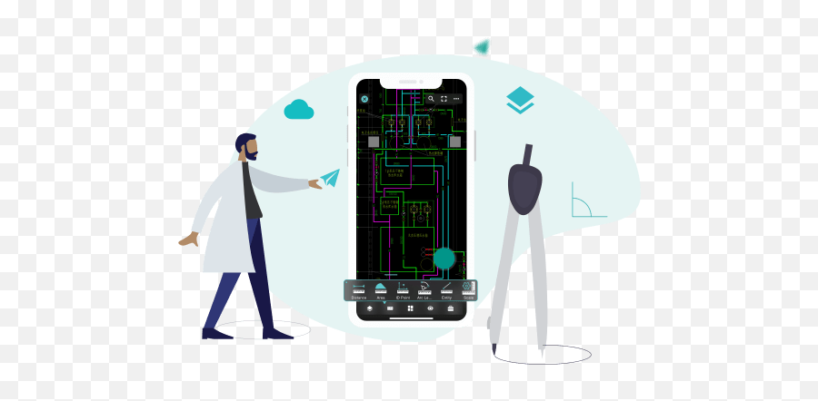 Dwg Fastview For Mobile Cad Viewer U0026 Editor - Doctor Illustration Png,Acad Overlay Icon