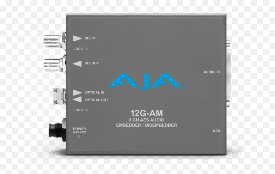 Aja 12g - Amtr 12gsdi 8channel Aes Embedderdisembedder Aja Converter Hdmi To Sdi 12g Png,Icon Cube Dj Mini