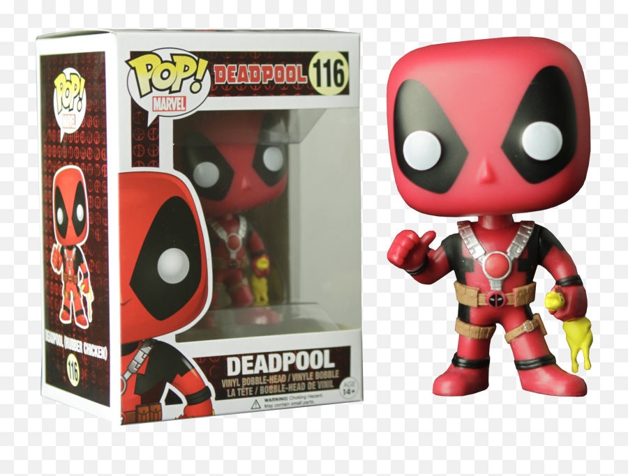 Funko Popl Deadpool Thumbs Up W Rubber Chicken Walgreens - Deadpool Funko Pop List Png,Rubber Chicken Png