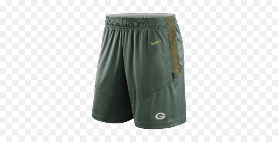 Nike Dri - Fit Sideline Nfl Green Bay Packers Menu0027s Shorts New Orleans Saints Nike Shorts Png,Nike Icon Mesh Short