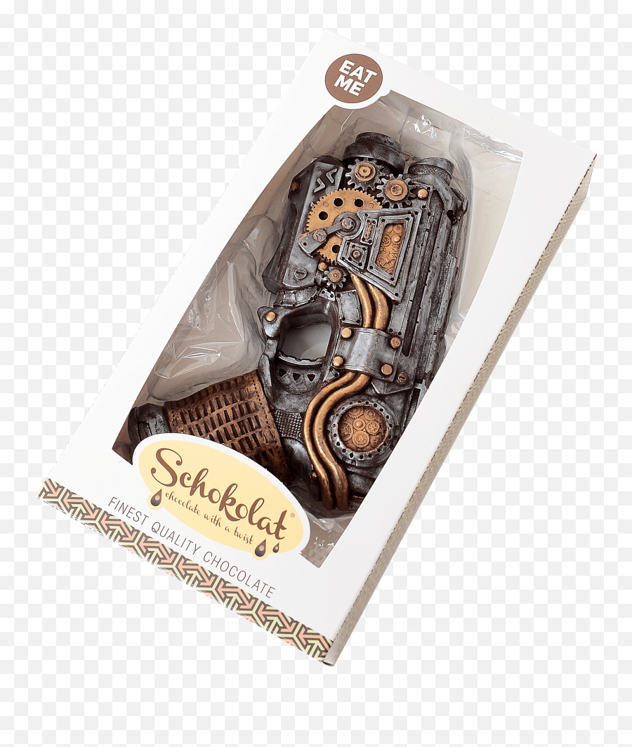 Chocolate Steampunk Gun - Schokolat Png,Steampunk Png