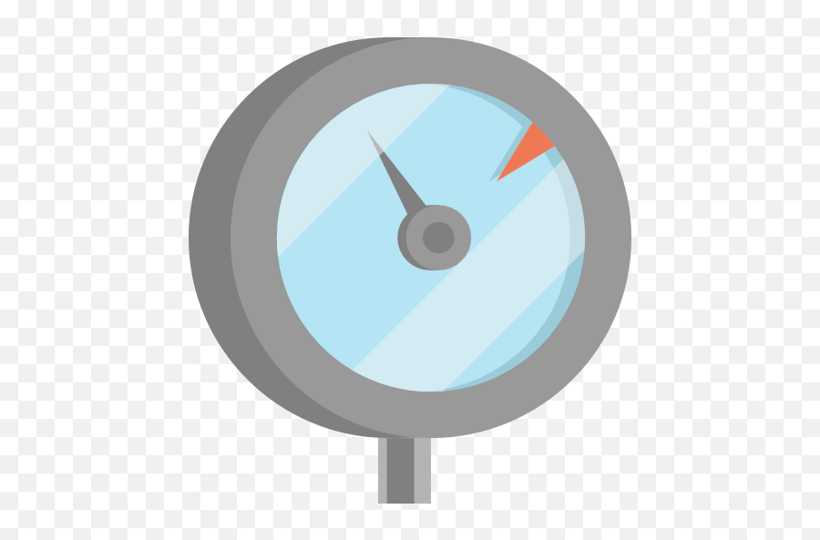 Temperature Danger Measurement Gauge Manometer - Manometer Icon Png,Temperature Gauge Icon