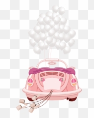 Wedding Car Png Hd Image Free Download - Wedding Car Cartoon Png,Pink Car Png