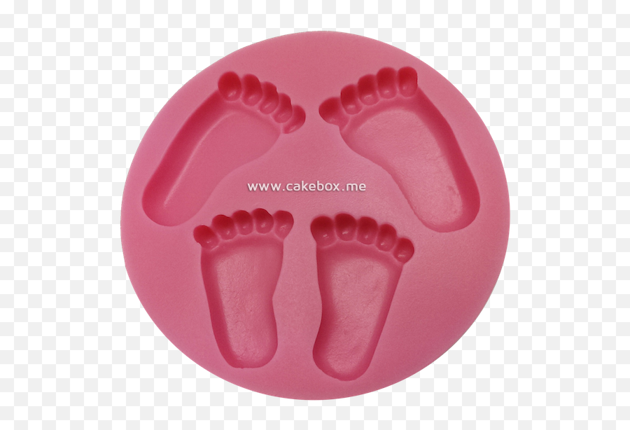 Silicone Mould - Baby Feet Footprint Png,Baby Feet Png
