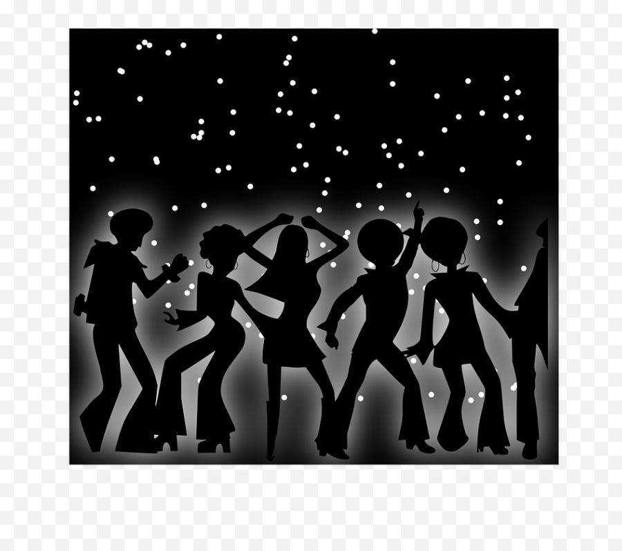 Disco Dark Dancing - Free Vector Graphic On Pixabay Save The Date To Dance Png,Disco Lights Png